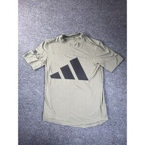 Adidas Shirt  Men's  Size Small Moss Green Short Sleeve T-shirt Aeroready Casual